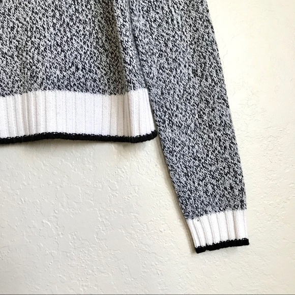 B+W marled knit sweater - Picture 3 of 4